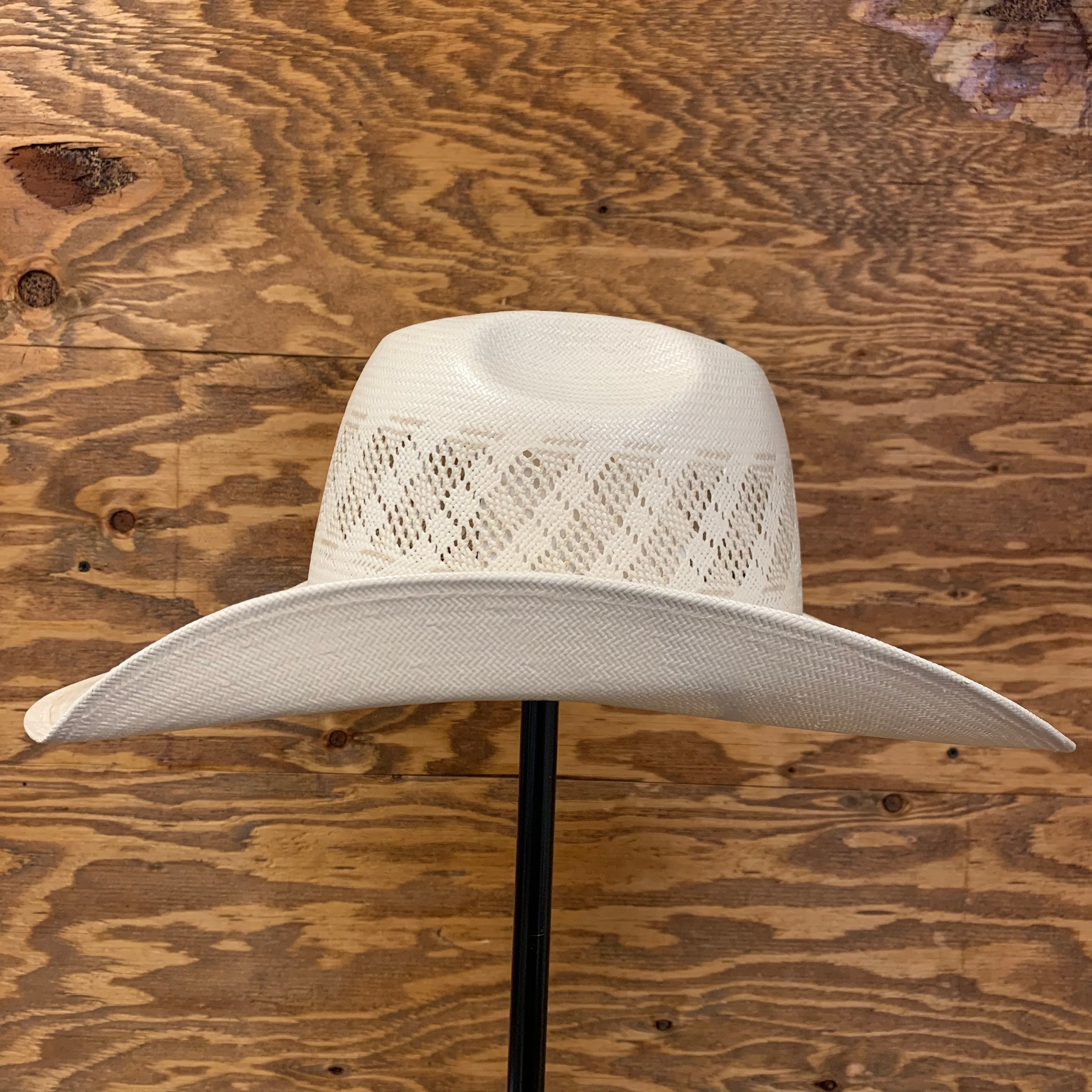 American Hat Co. Straw #6300 Crown: Minnick Brim: 4" CHL Trim: 2 CAHS