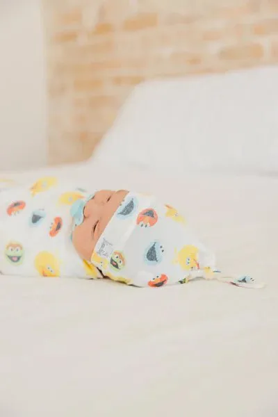 Copper Pearl - Top Knot Baby Hat