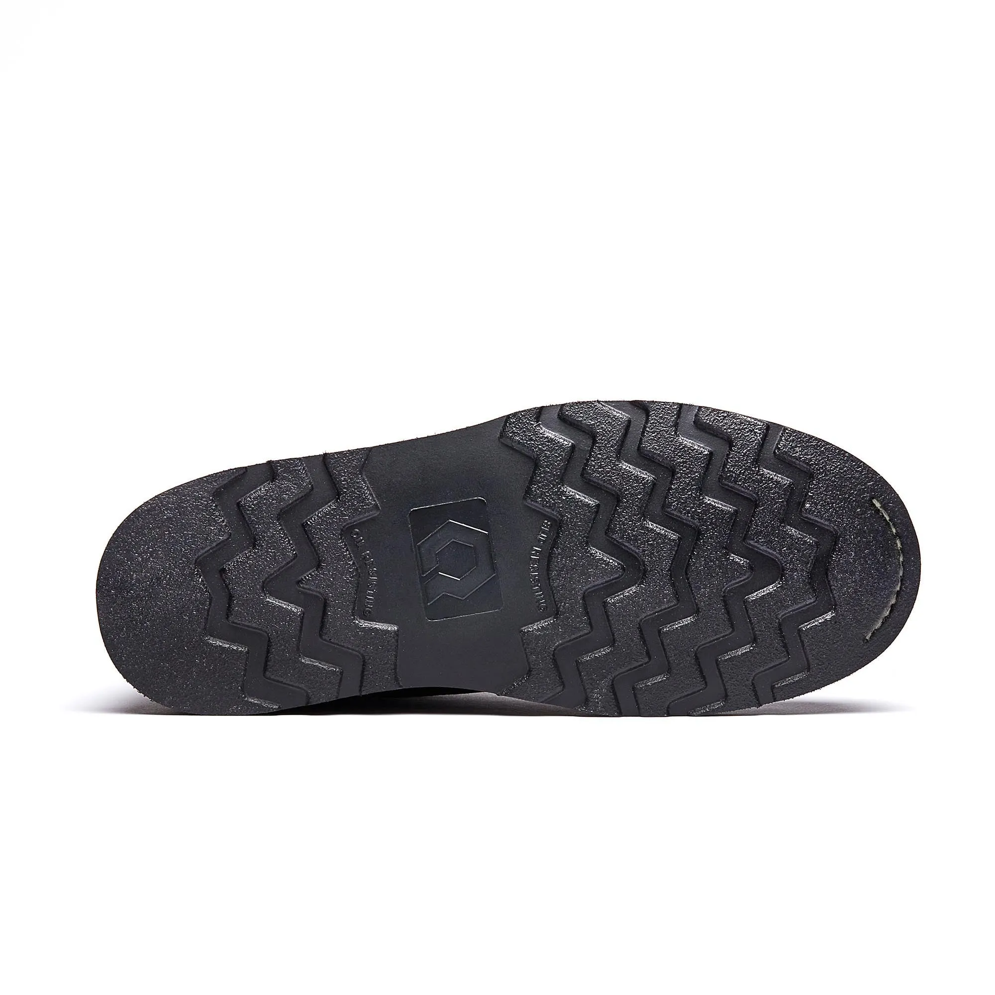 DNVR-ST 6" Moc Toe Boot : Jet (Steel Toe/Unlined)