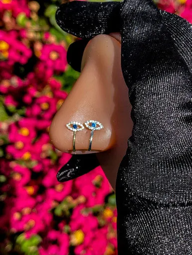 Non-Piercing Evil Eye Nose Clip Jewelry