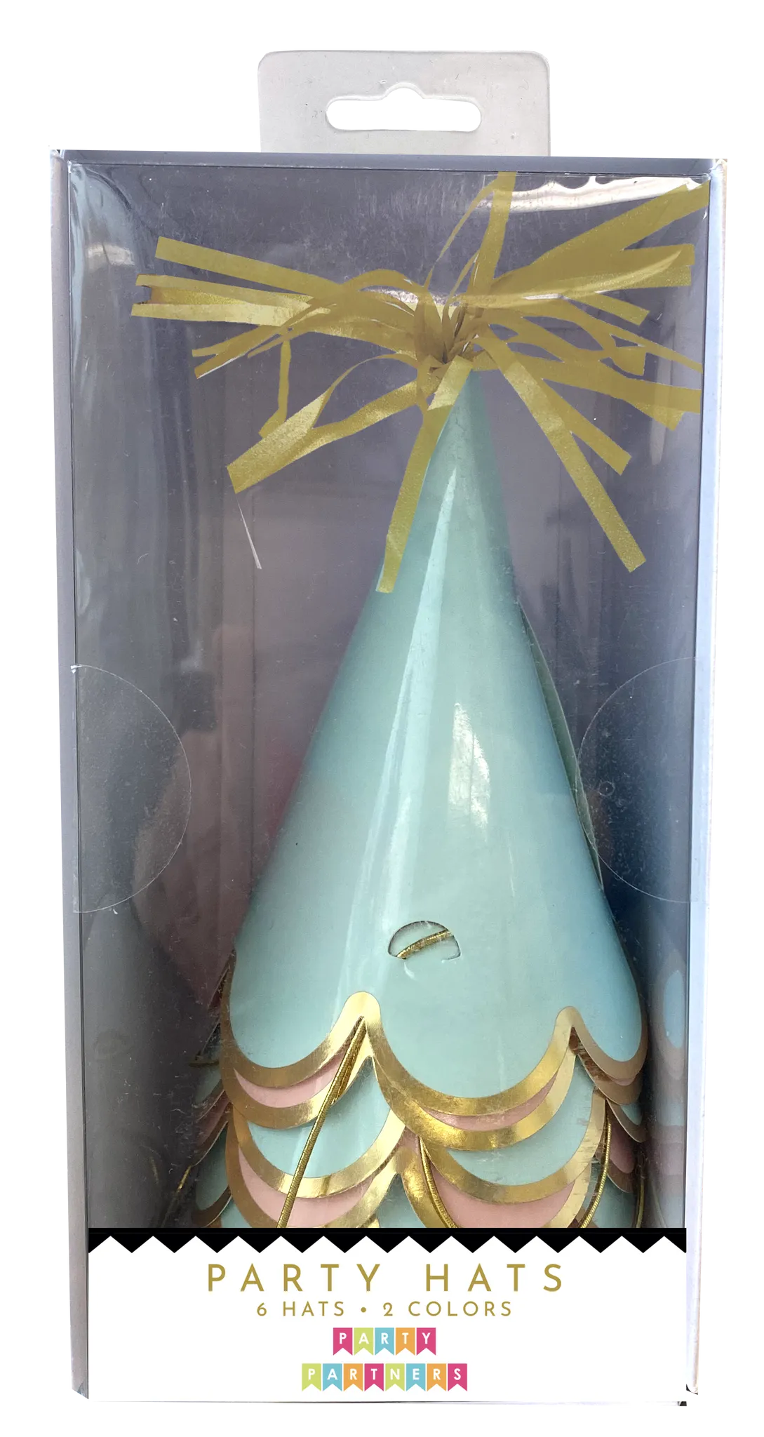 Scalloped Party Hats | 6ct